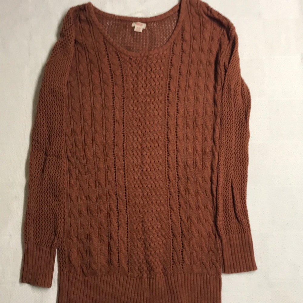 Rust sweater